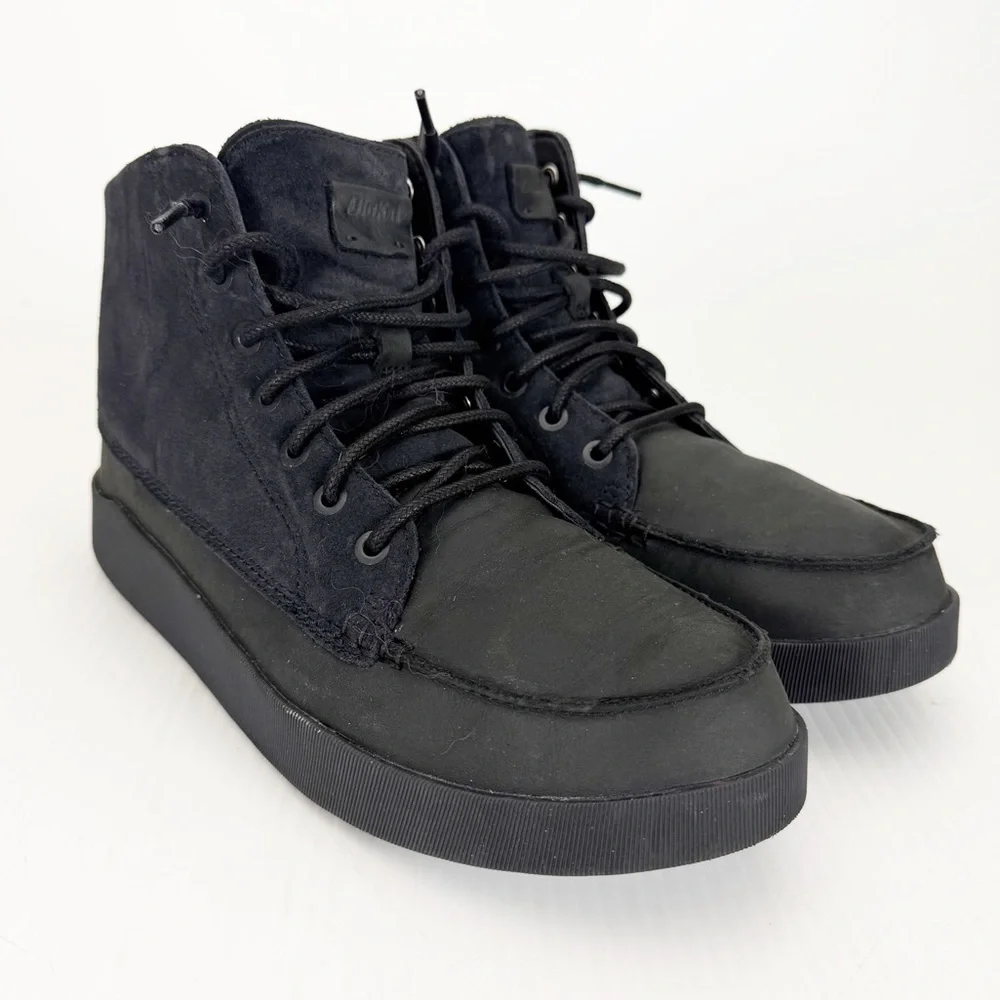 Olukai Molina Suede Waterproof Leather Chukka Boots Shoes